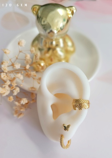 Ear Cuff Hoja